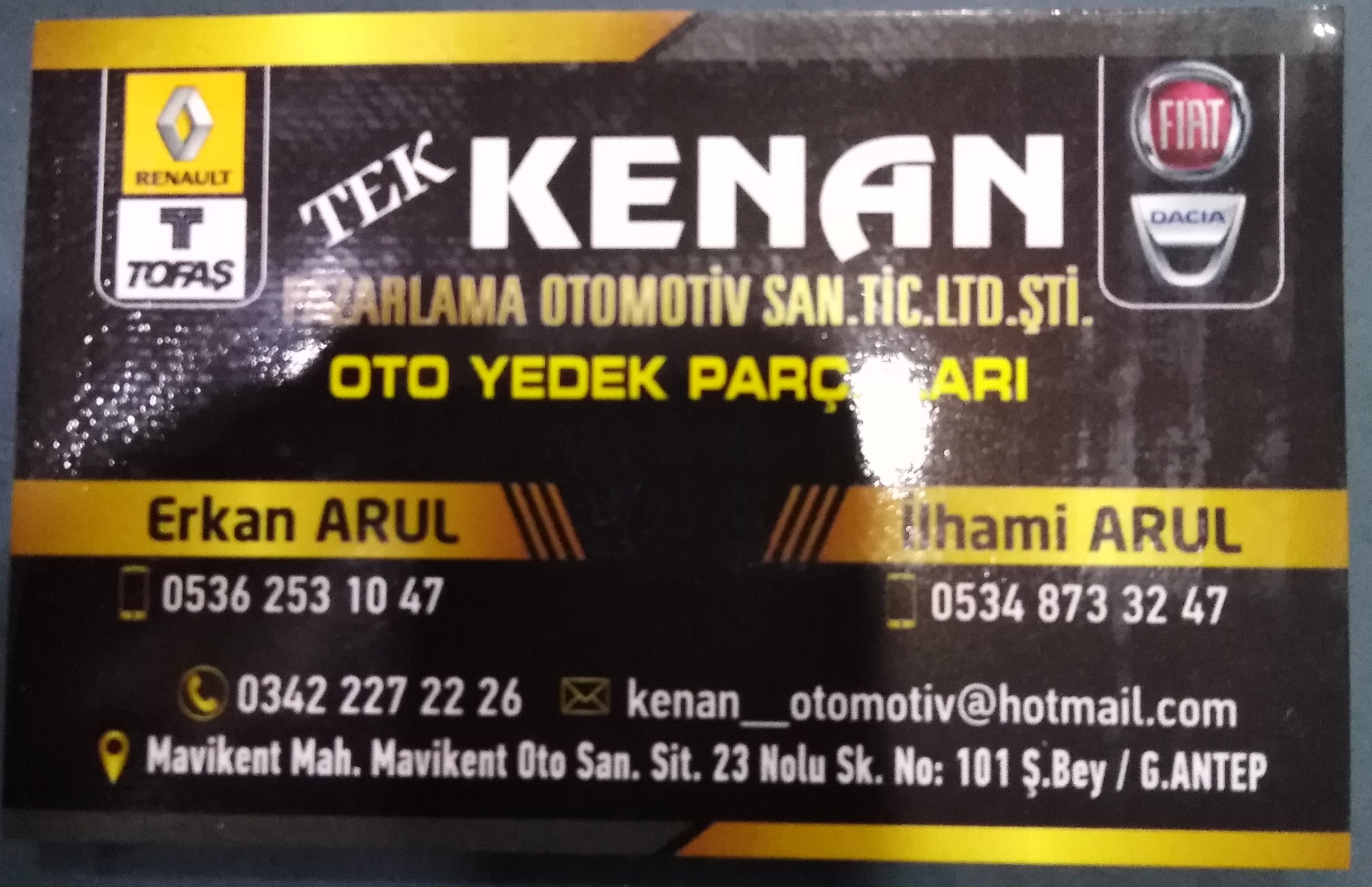 Tek Kenan Otomotiv