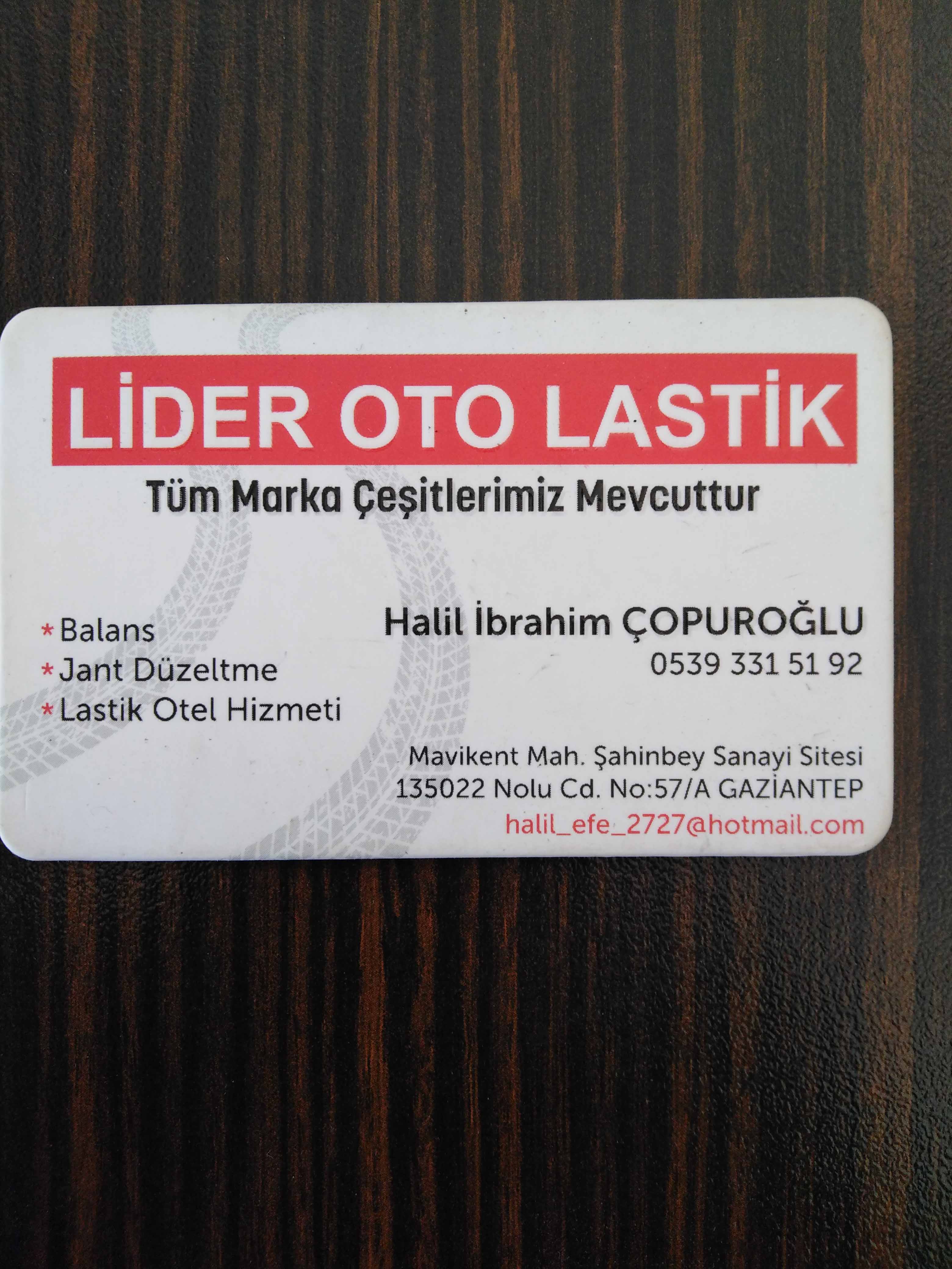 Lider Oto Lastik