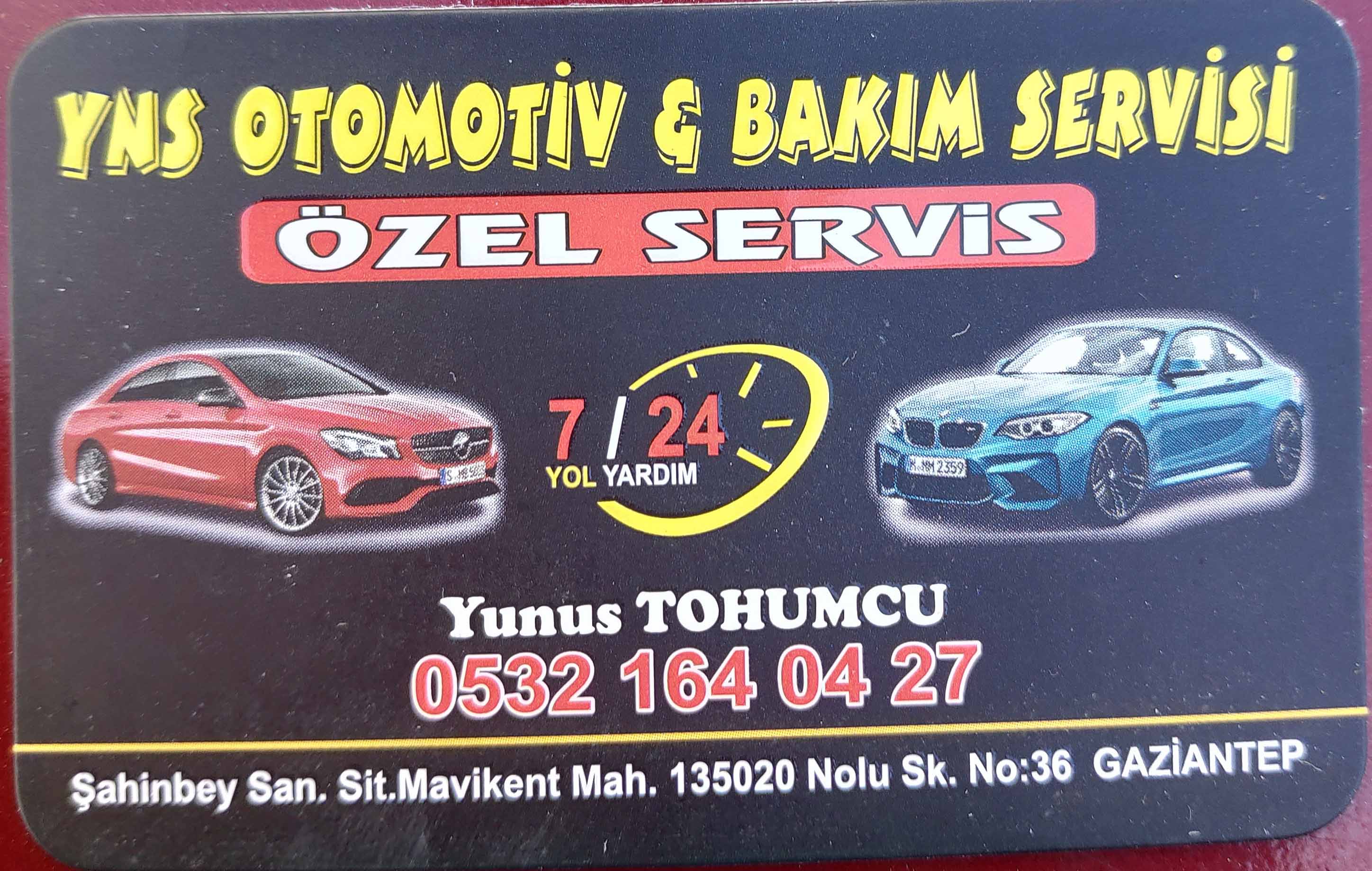 Yns otomotiv ve bakım servisi